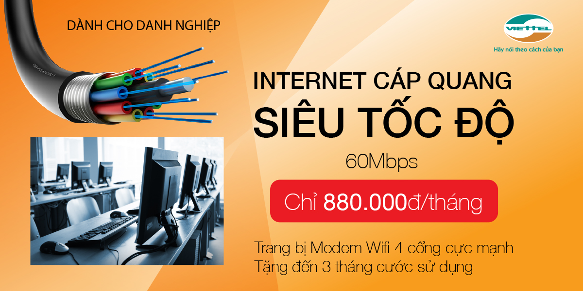 cáp quang Viettel xã Hưng Long