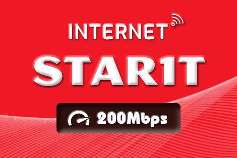 Gói cước internet Viettel STAR1T (200Mbps)