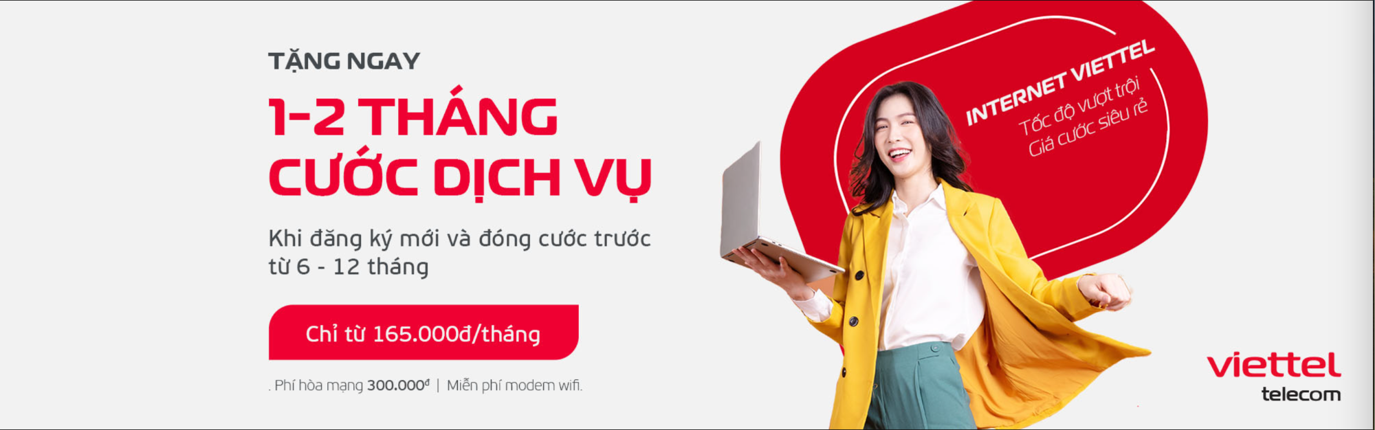gói cước internet Viettel
